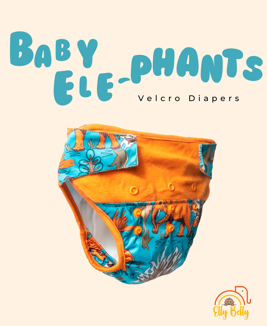 BabyEle- Phants Velcro