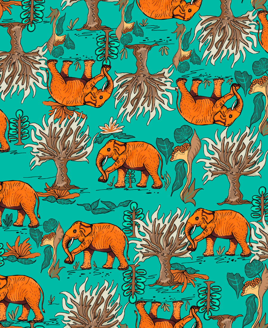 Elephant Print